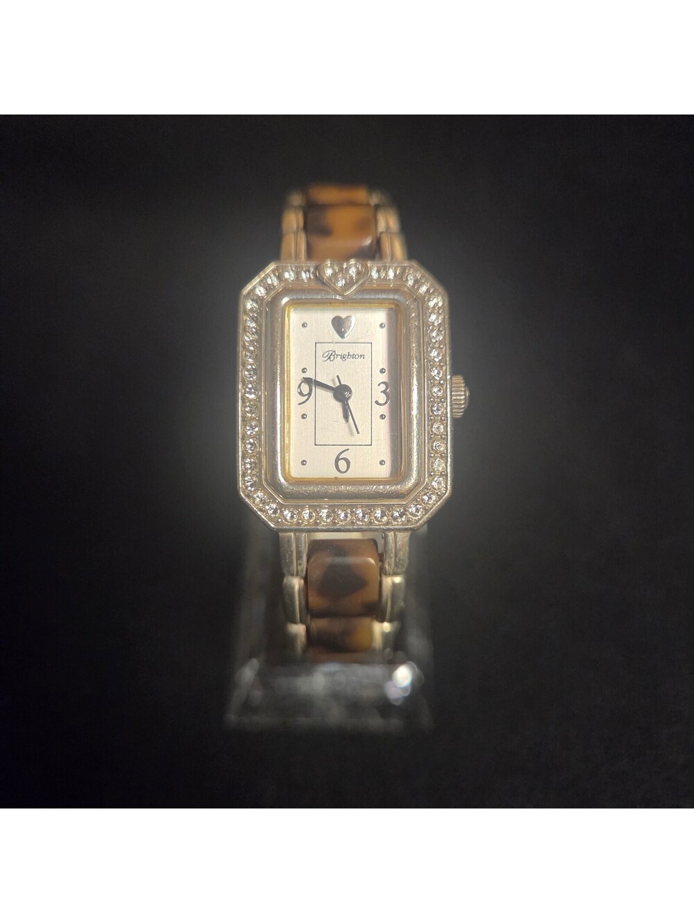 Brighton Women's Rhinestone Accent Bracelet Watch